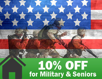 Ask about our Military and Senior discount!